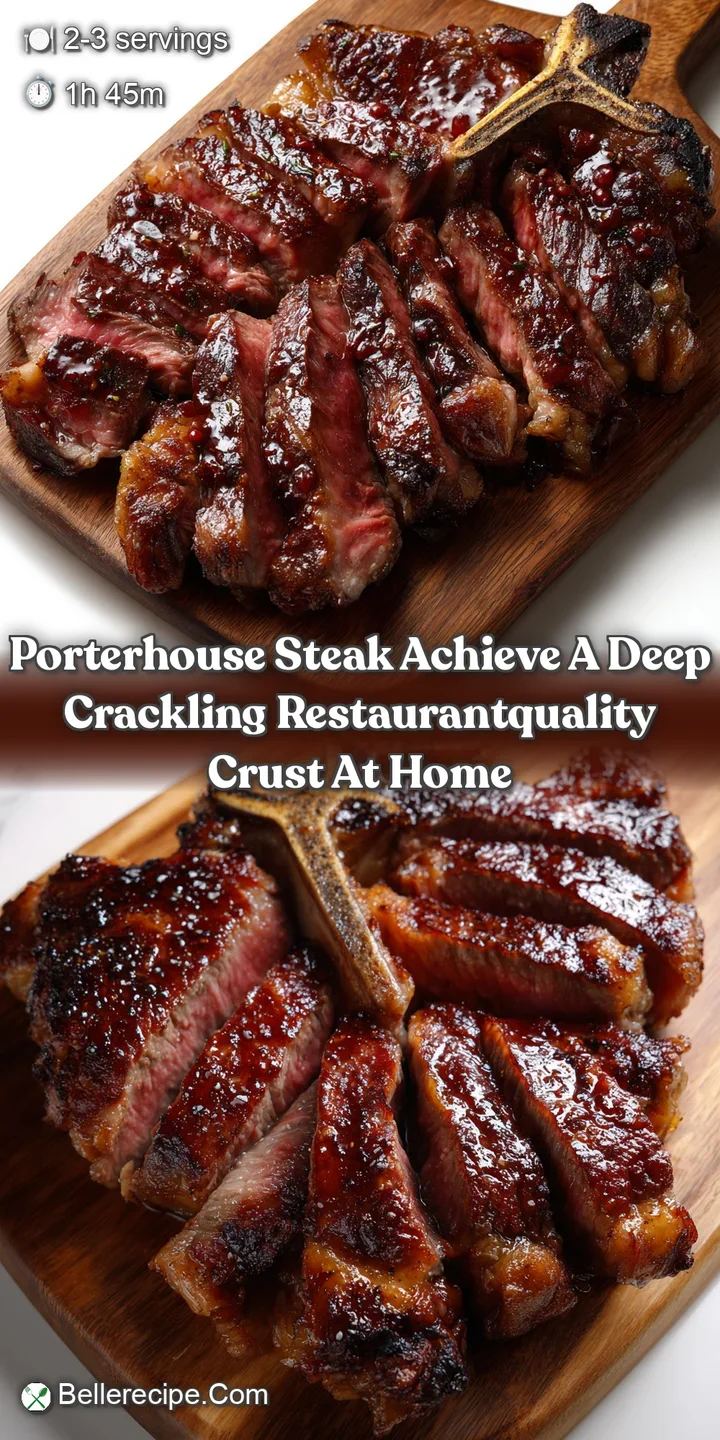 Porterhouse Steak Achieve a Deep Crackling RestaurantQuality Crust at Home