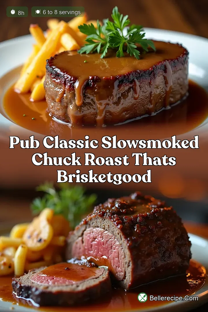 Pub Classic SlowSmoked Chuck Roast Thats BrisketGood