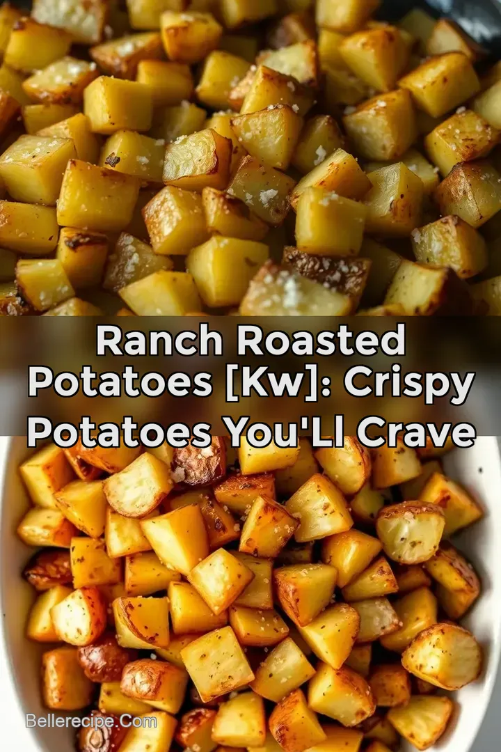 Ranch Roasted Potatoes [kw]: Crispy Potatoes You ll Crave