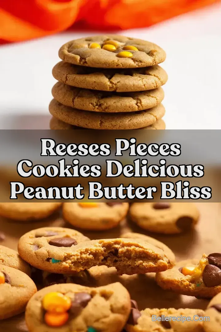 Reeses Pieces Cookies Delicious Peanut Butter Bliss