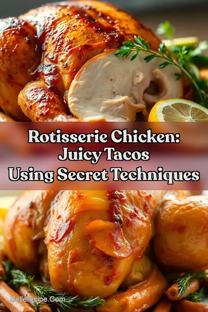 Rotisserie Chicken: Juicy Tacos Using Secret Techniques