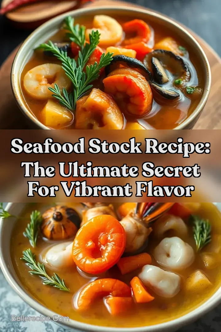 Seafood Stock Recipe: The Ultimate Secret for Vibrant Flavor : PIN FOR LATER Seafood Stock Recipe: The Ultimate Secret for Vibrant Flavor