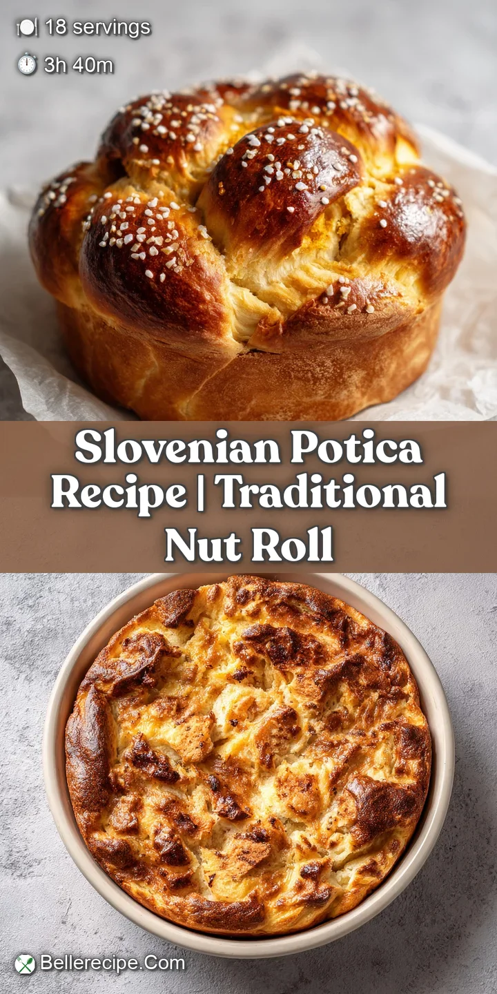 Close-up of a spiral of sweet nut filling wrapped in soft dough, with a rich, baked texture.