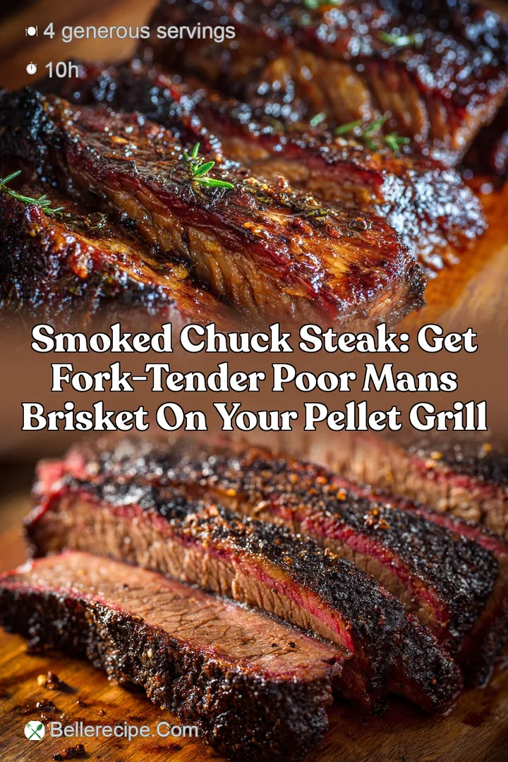 Smoked Chuck Steak: Get Fork-Tender Poor Mans Brisket On Your Pellet Grill