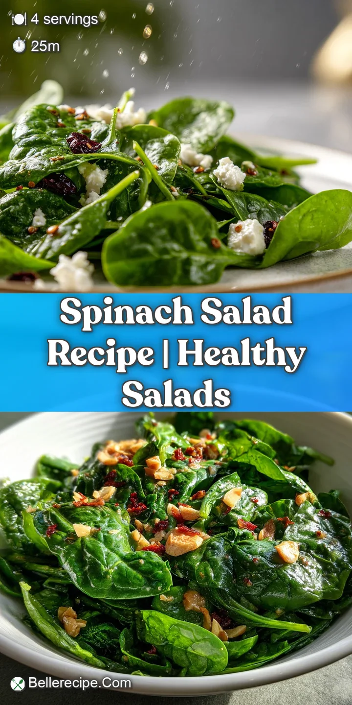 Close-up of a spinach leaf glistening with vinaigrette, alongside crispy bacon bits and thinly sliced red onion. Textures ...