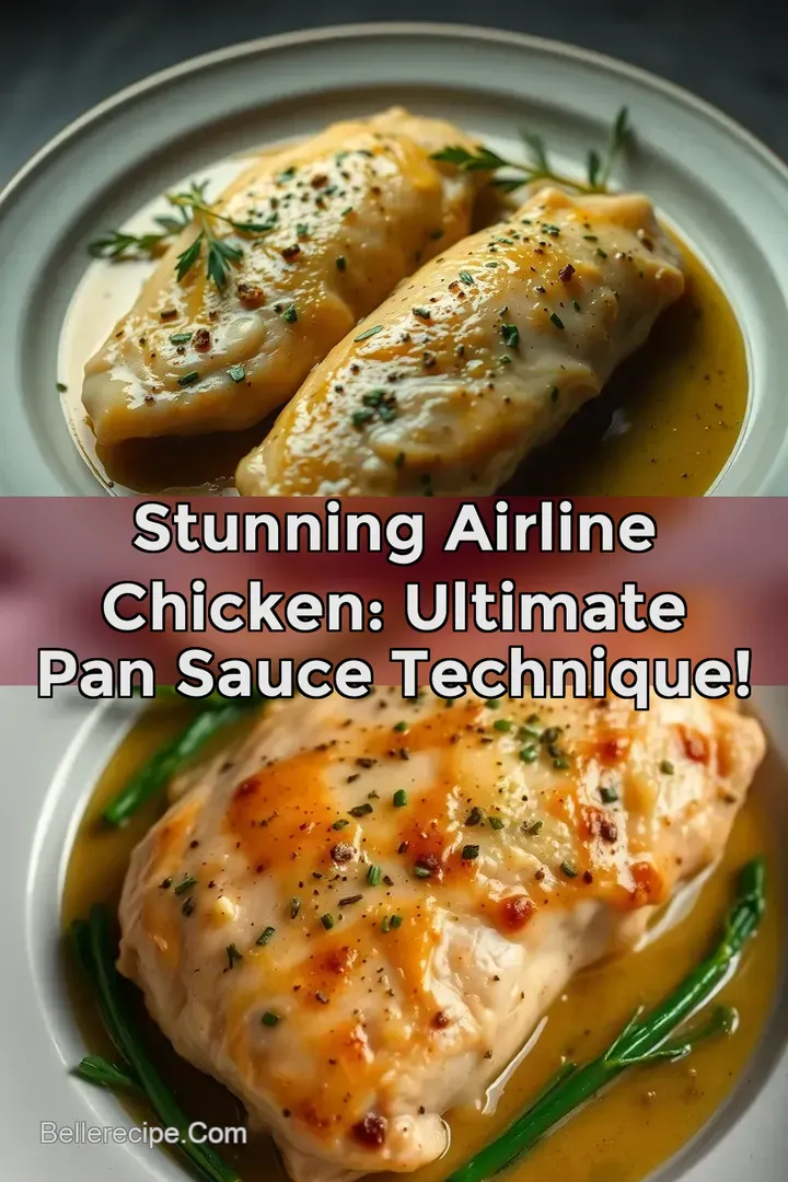 Stunning Airline Chicken: Ultimate Pan Sauce Technique!