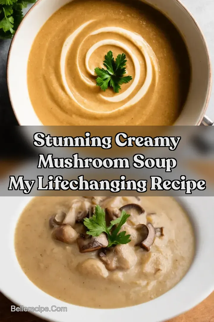 Stunning Creamy Mushroom Soup My LifeChanging Recipe