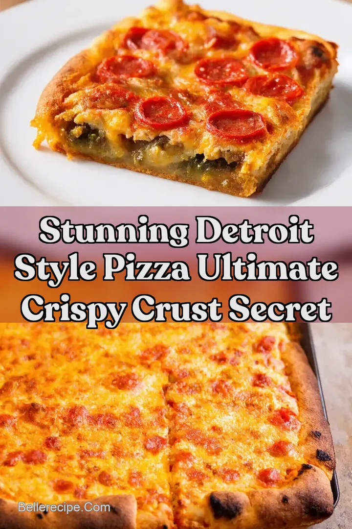 Stunning Detroit Style Pizza Ultimate Crispy Crust Secret