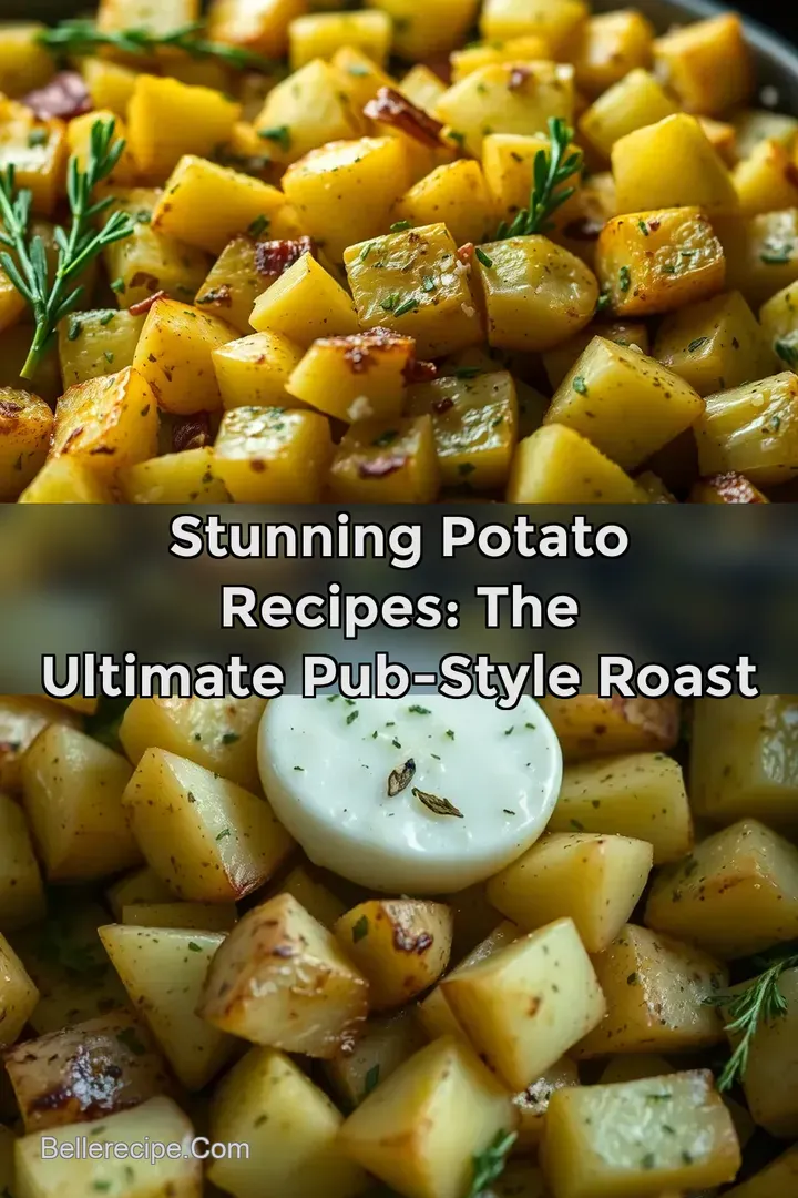Stunning Potato Recipes: The Ultimate Pub-Style Roast