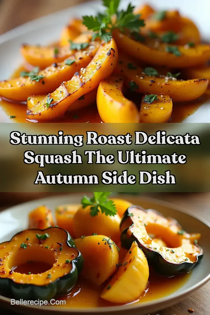 Stunning Roast Delicata Squash The Ultimate Autumn Side Dish