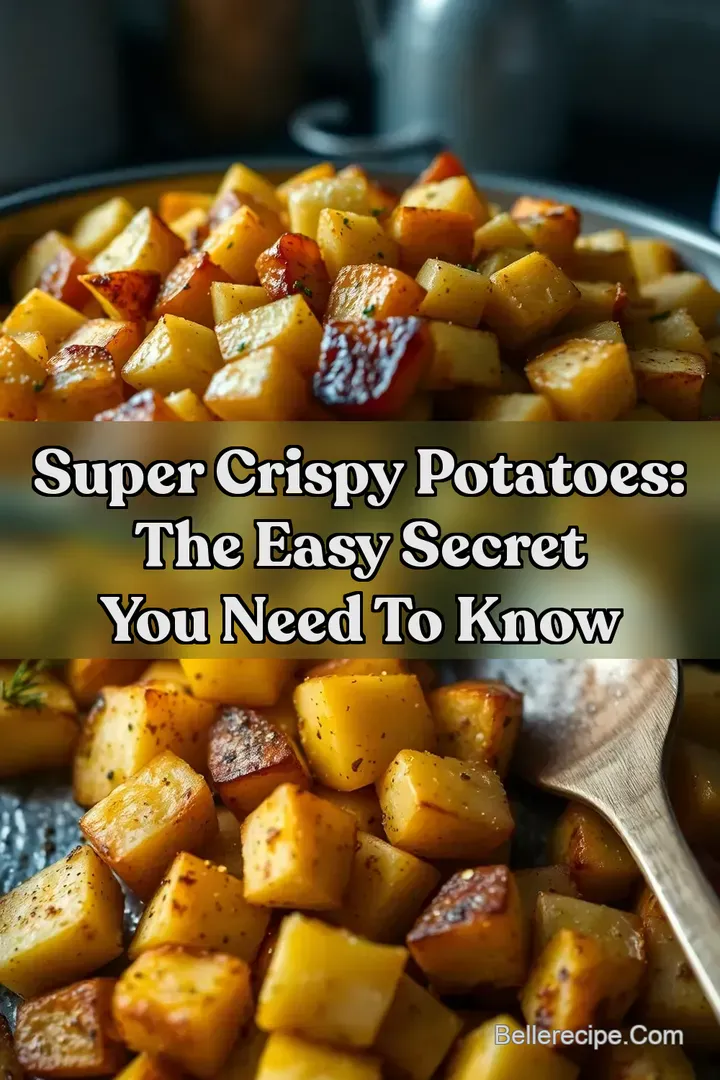 Super Crispy Potatoes: The Easy Secret You NEED To Know