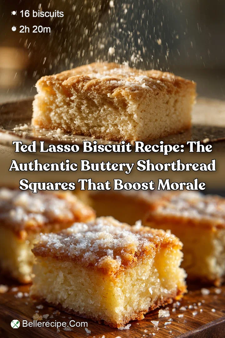 Ted Lasso Biscuit Recipe: The Authentic Buttery Shortbread Squares That Boost Morale