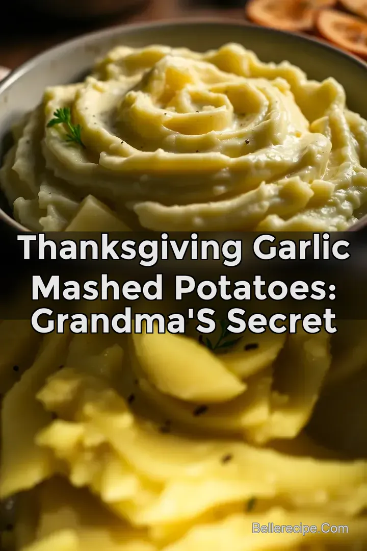 Thanksgiving Garlic Mashed Potatoes: Grandma&#039 s Secret