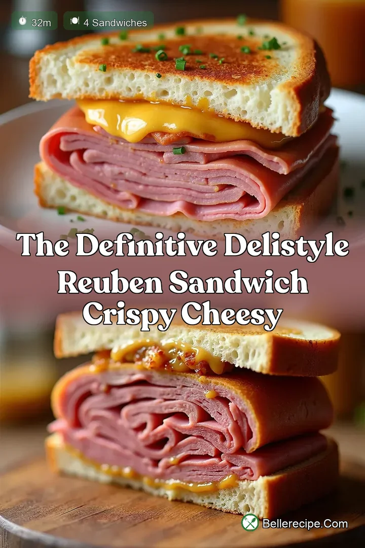 The Definitive DeliStyle Reuben Sandwich Crispy Cheesy