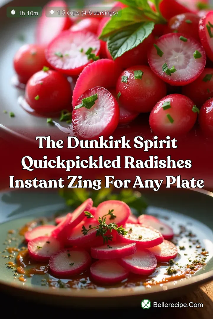 The Dunkirk Spirit QuickPickled Radishes Instant Zing for Any Plate