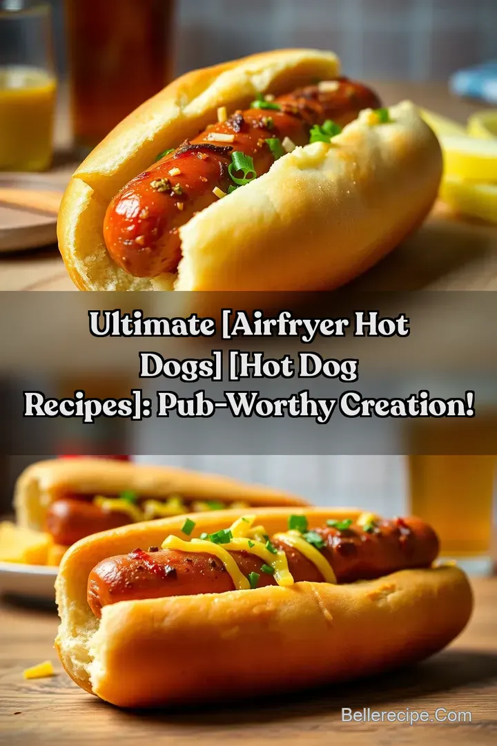 Ultimate [Airfryer Hot Dogs] [hot dog recipes]: Pub-Worthy Creation!