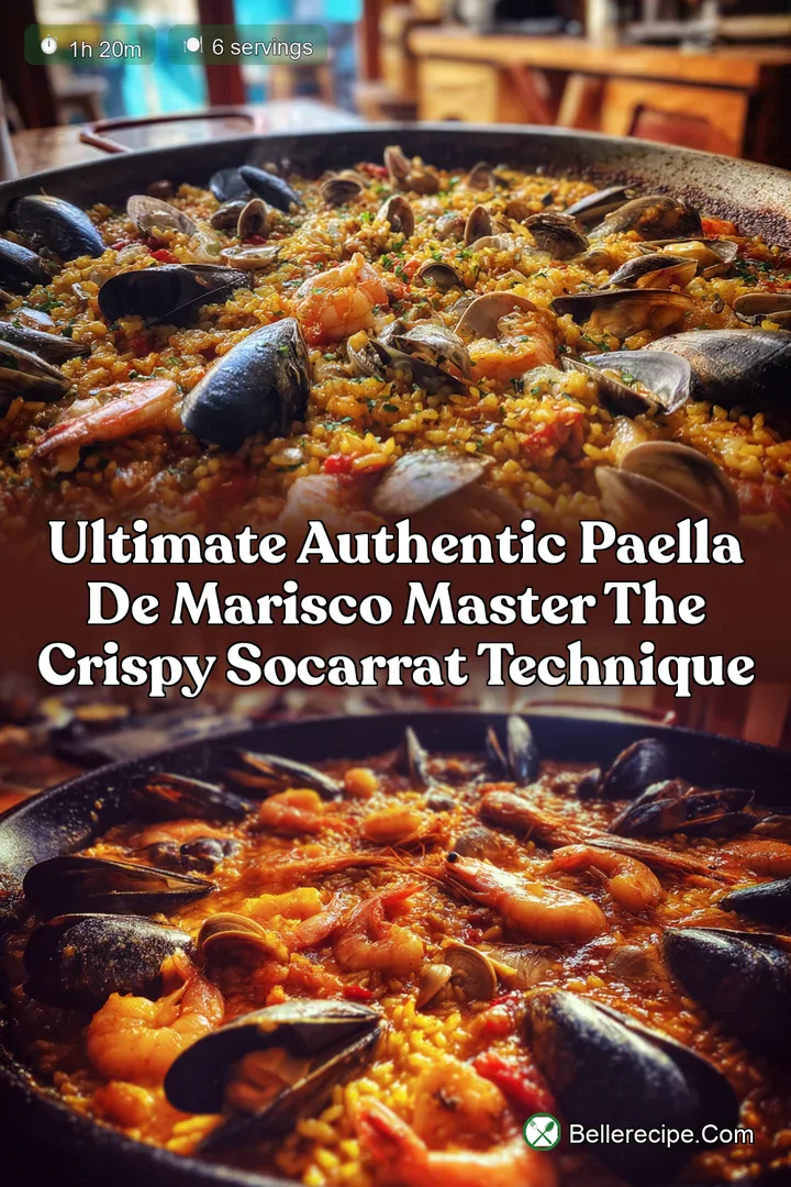 Ultimate Authentic Paella de Marisco Master the Crispy Socarrat Technique