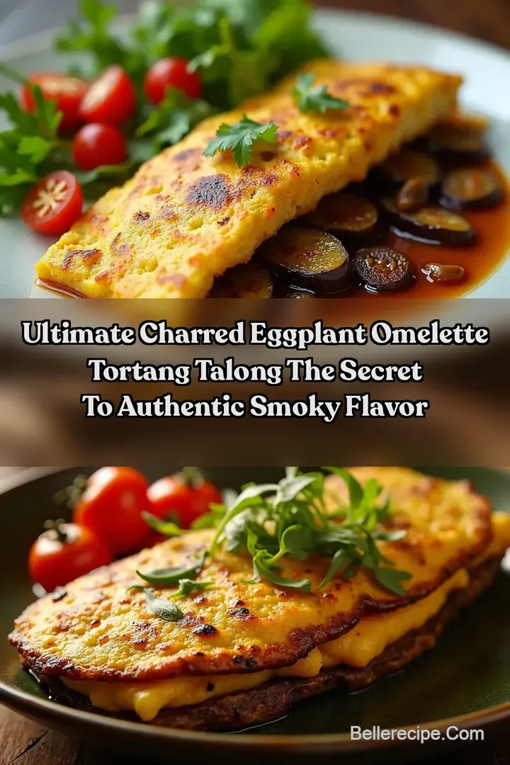 ULTIMATE Charred Eggplant Omelette Tortang Talong The Secret to Authentic Smoky Flavor