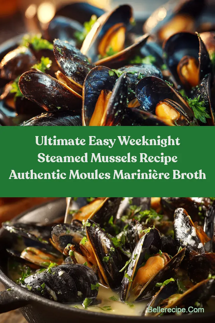 Ultimate Easy Weeknight Steamed Mussels Recipe Authentic Moules Marinière Broth