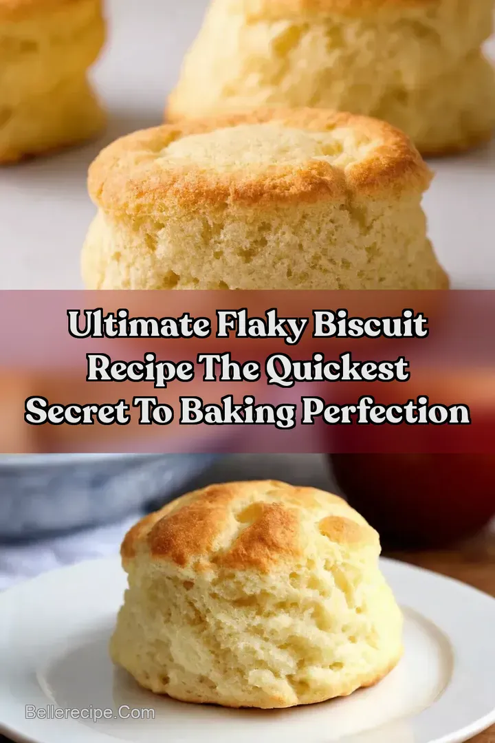 Ultimate Flaky Biscuit Recipe The Quickest Secret to Baking Perfection