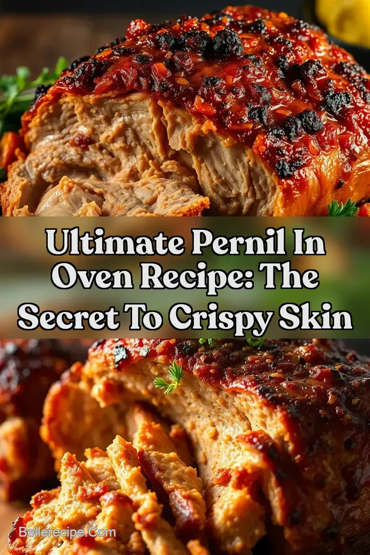 Ultimate Pernil In Oven Recipe: The Secret To Crispy Skin