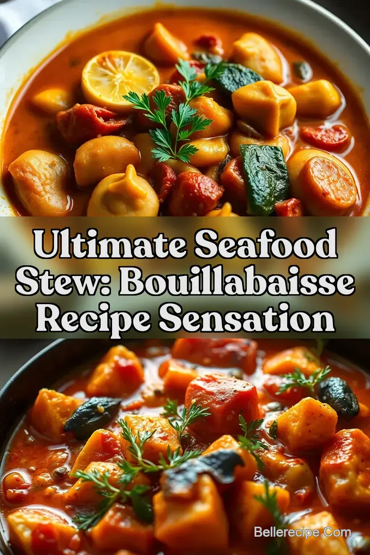 Ultimate Seafood Stew: Bouillabaisse Recipe Sensation : PIN FOR LATER Ultimate Seafood Stew: Bouillabaisse Recipe Sensation