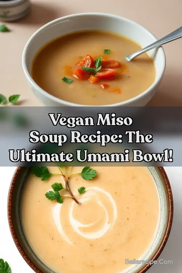 Vegan Miso Soup Recipe: The Ultimate Umami Bowl!