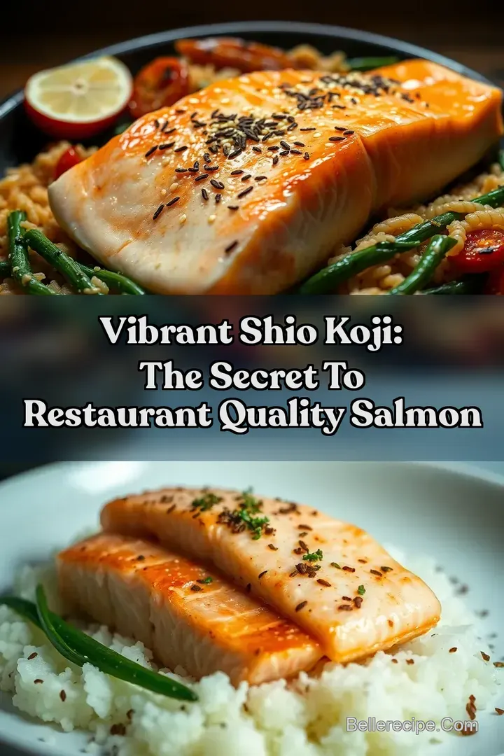Vibrant Shio Koji: The Secret to Restaurant Quality Salmon