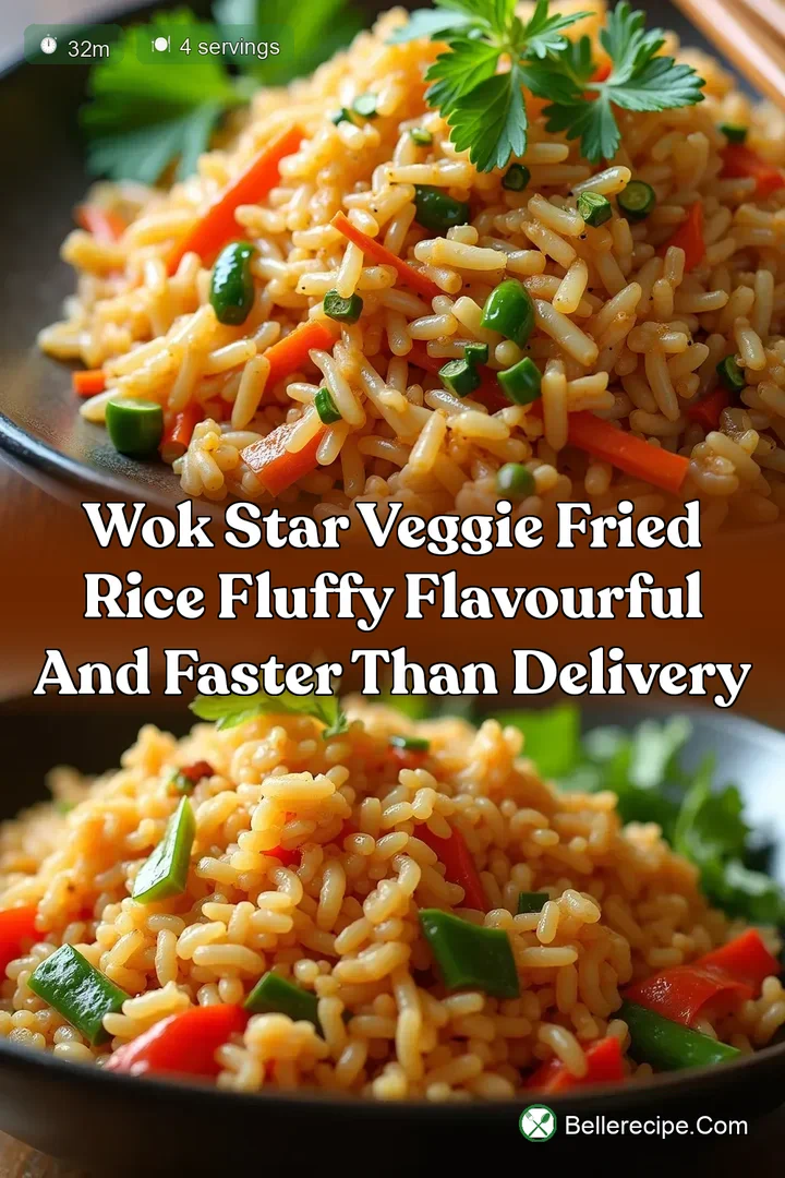 Wok Star Veggie Fried Rice Fluffy Flavourful and Faster Than Delivery