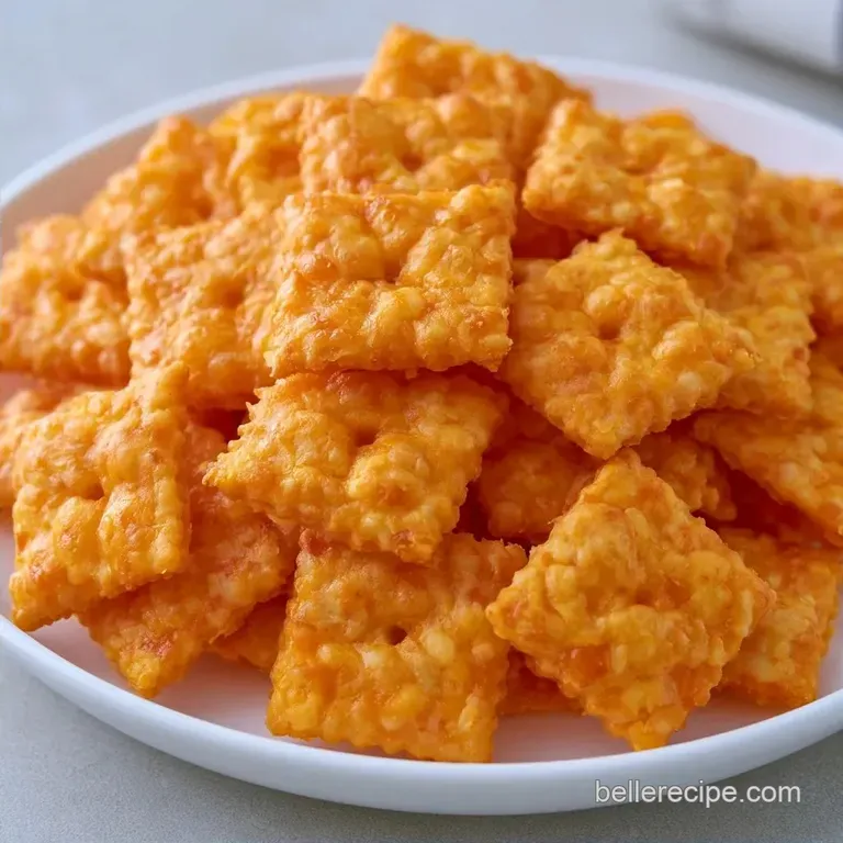 3-Ingredient Cheese Crackers in 20 Minutes