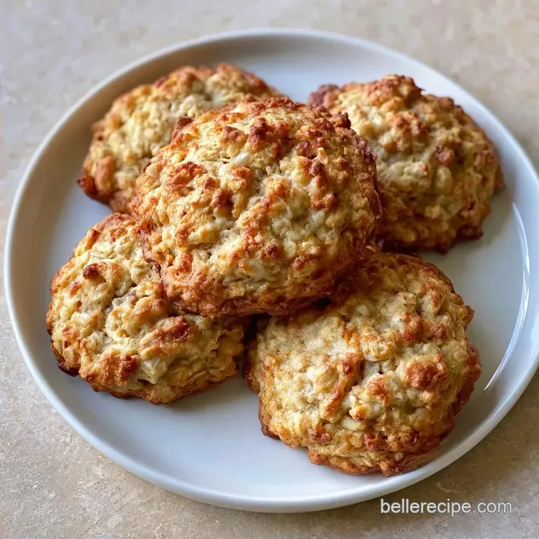5Minute Banana Oatmeal Cookies with Quick Oats