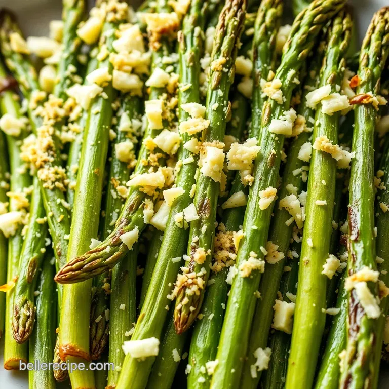Air Fryer Asparagus with Lemon & Parmesan