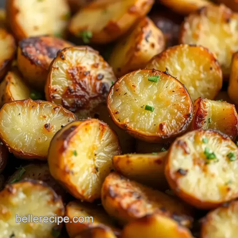 Air Fryer Crispy Roast Potatoes presentation