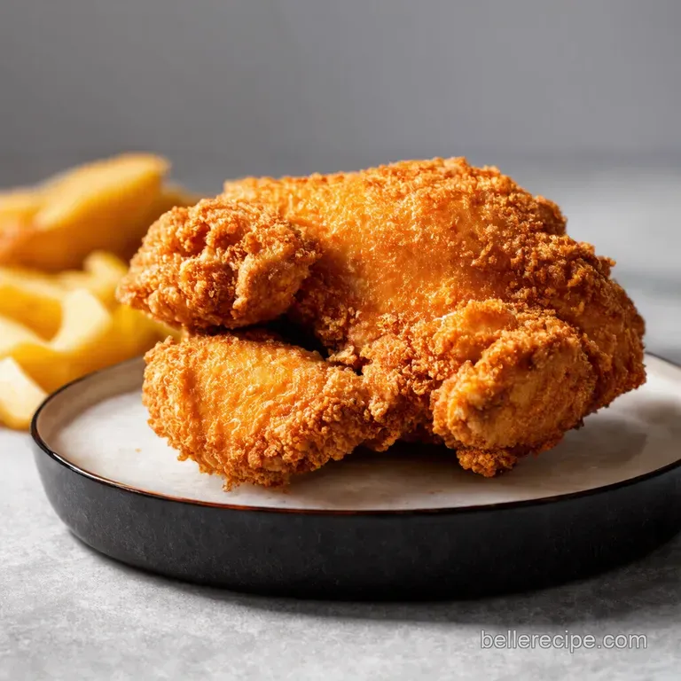 Air Fryer Fried Chicken Crispy Juicy and Easy