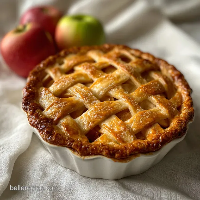 Apple Pie Recipe: Flaky Crust & Tender Fruit