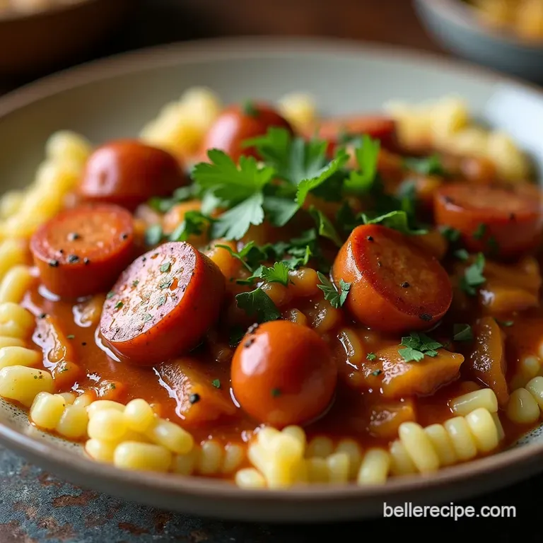 The Deep South Simmer Authentic Chicken and Andouille Sausage Gumbo