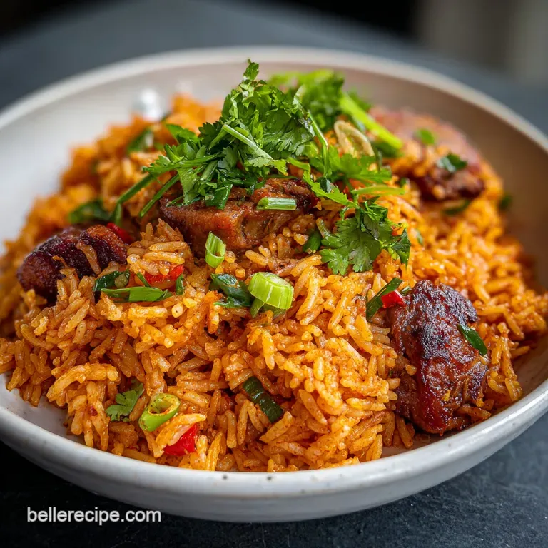 Authentic Jollof Rice Recipe: Concentrated Pepper Base