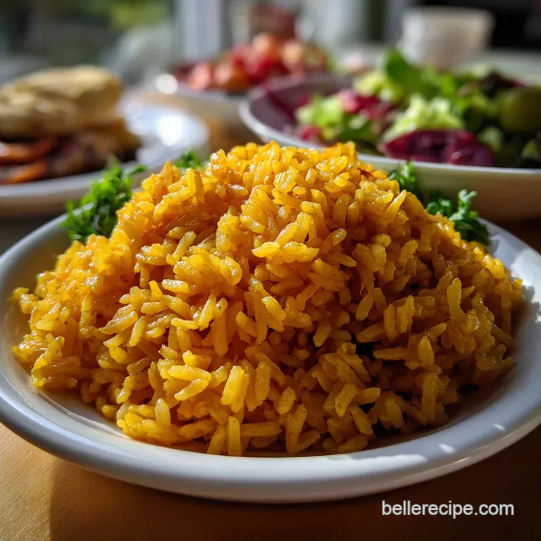 Authentic Puerto Rican Rice: Arroz Boricua presentation