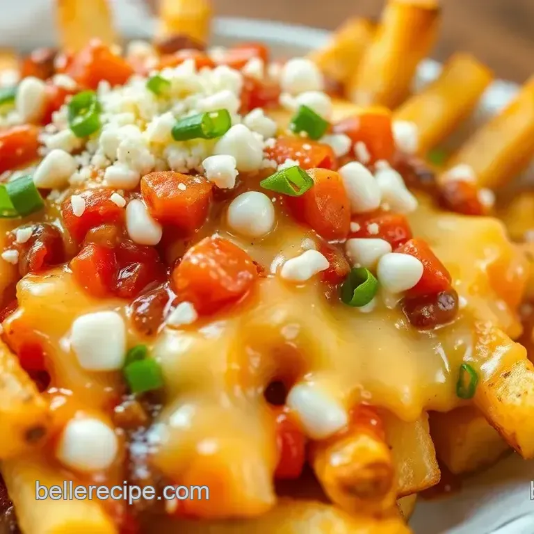 Baked Boba Loaded Fries with Cheesy Goodness