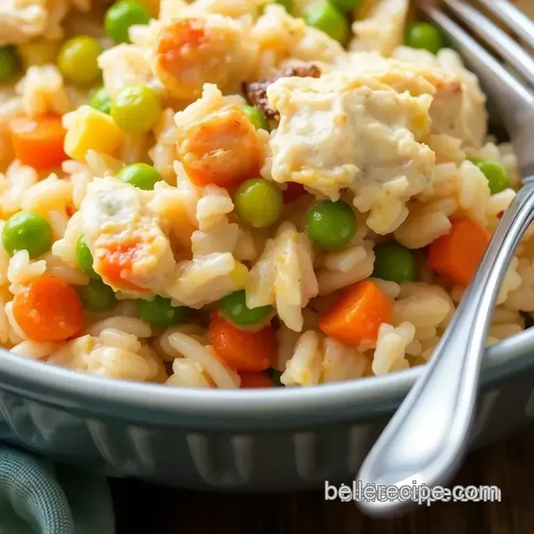 Bake Chicken Comfort: Mamaw' s Cozy Casserole presentation