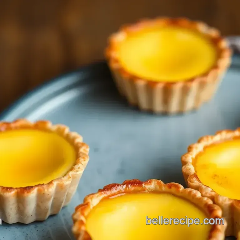 My Grandmother' s Bake Creamy Custard Tarts - Delightful Nata Recipe