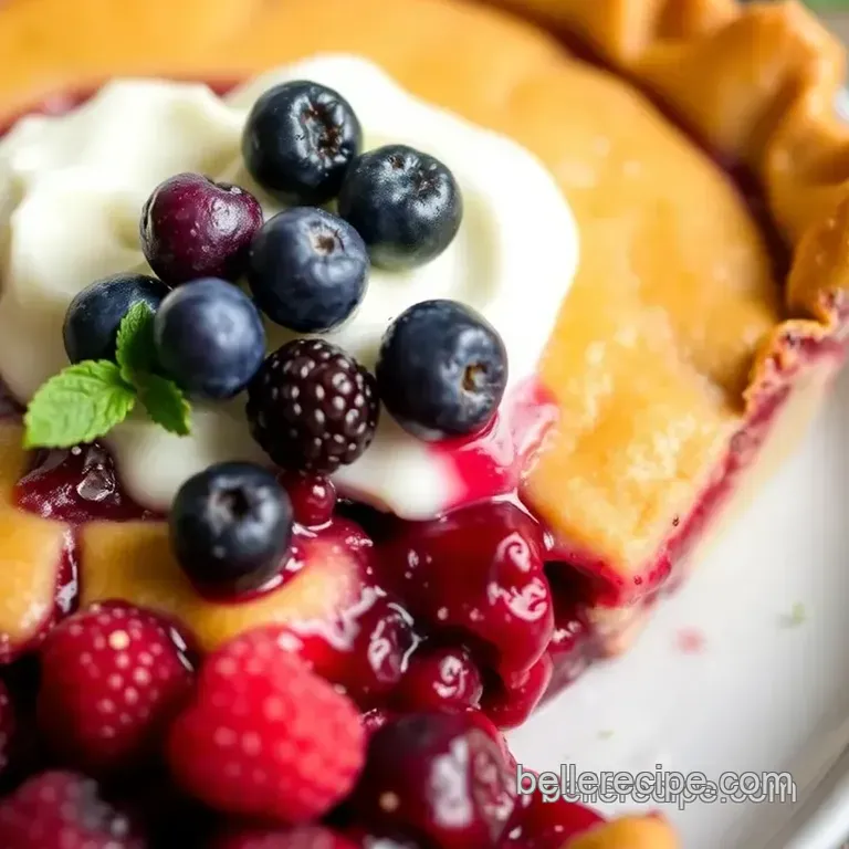 Bake Goumi Berry Pie: Sweet Delight in 65 Min presentation