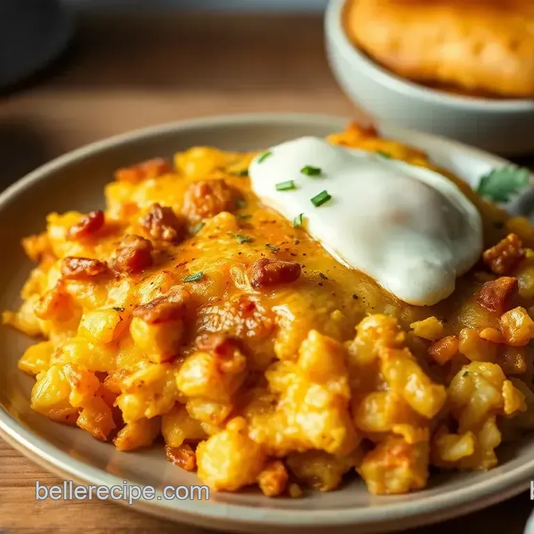 Bake Hash Browns Breakfast Casserole Delight