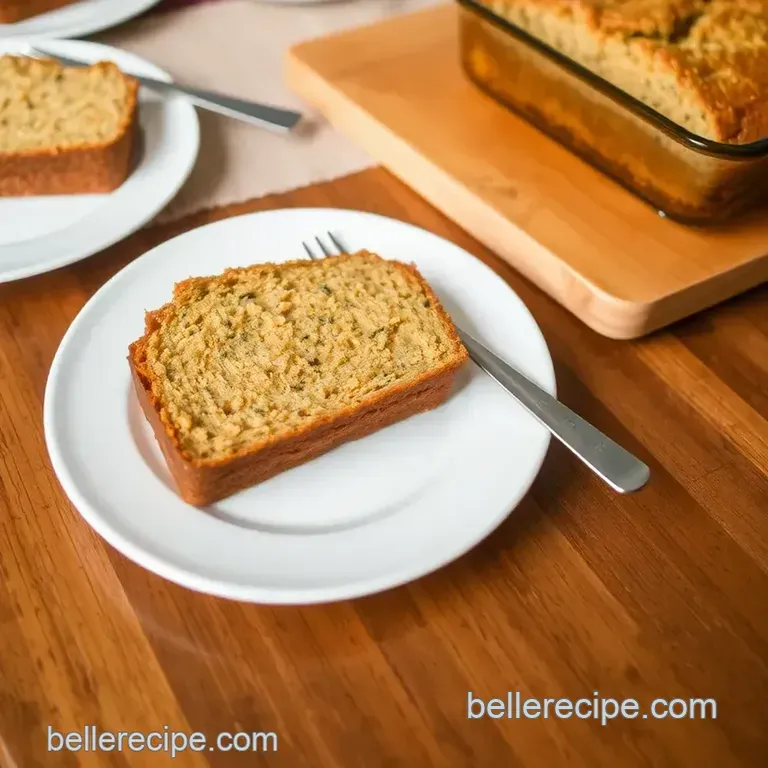 Quick and Moist Zucchini Bread in Just 60 Minutes presentation