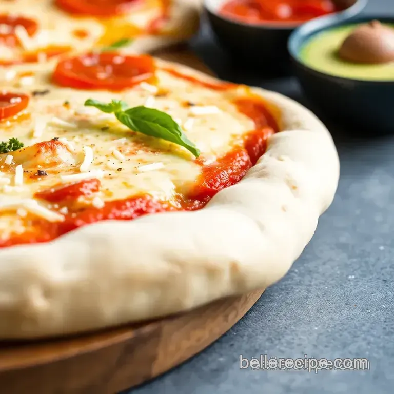 20-Minute No Rising Pizza Dough presentation
