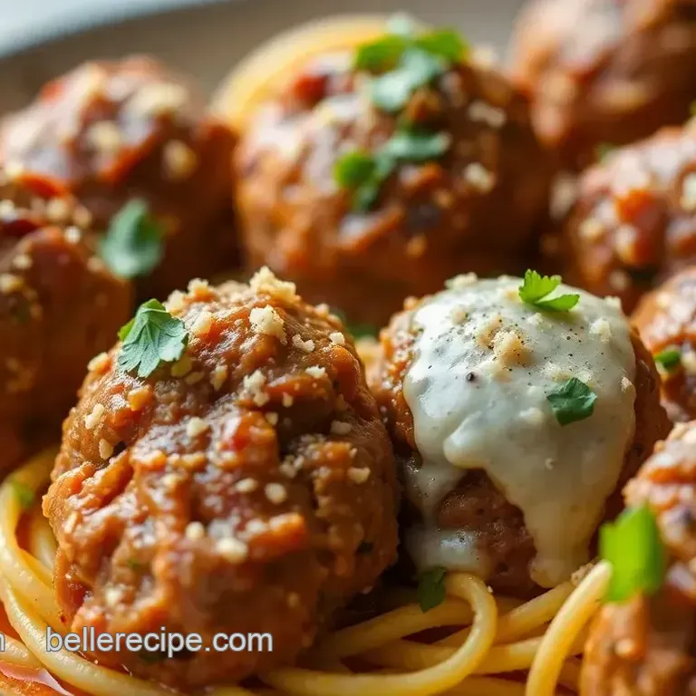 Savory Beef Meatballs: Bake in Just 40 Minutes!