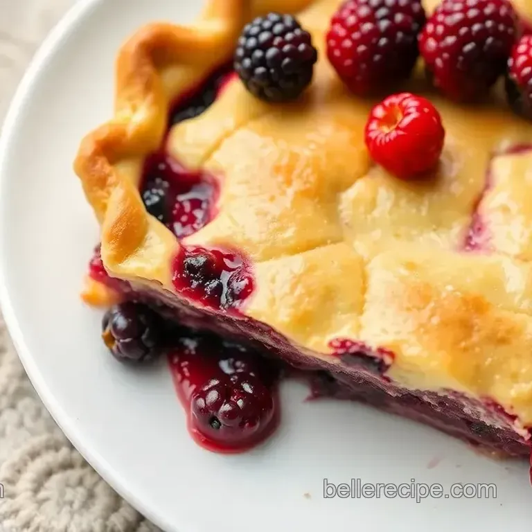 Perfectly Plump Goumi Berry Pie: A Sweet Slice of Nature