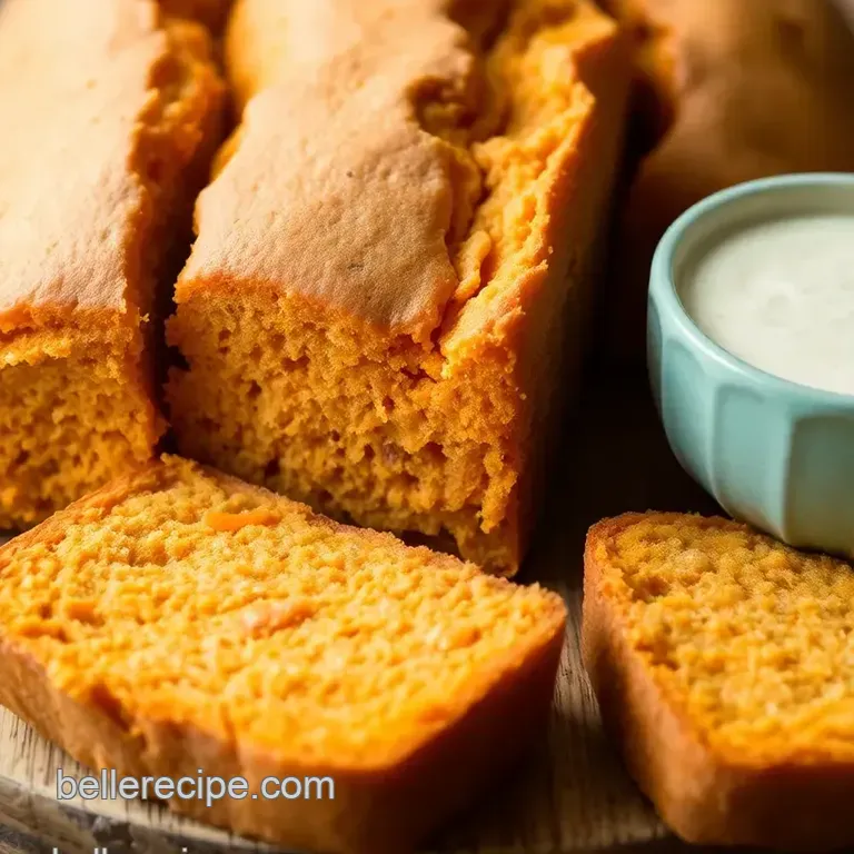 Savory Sweet Potato Miso Bread Recipe presentation