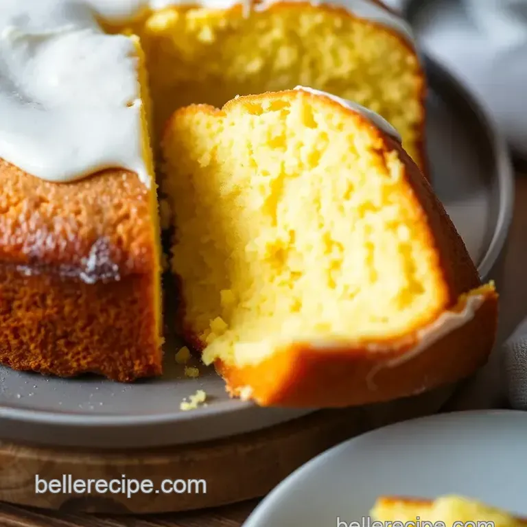 Classic Yellow Cake: A Delightfully Simple Treat presentation