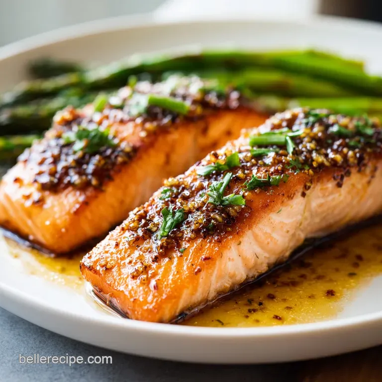 Baked Honey Cajun Salmon Recipe